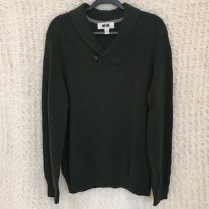 Joseph Abboud Sweater, XXL, Hunter Green